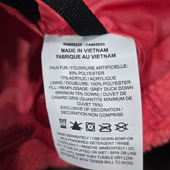 🐢 Nike Women’s Pink Therma-Fit Sherpa Full Zip Puffer Down Fill Jacket 🎿 - Picture 9 of 17